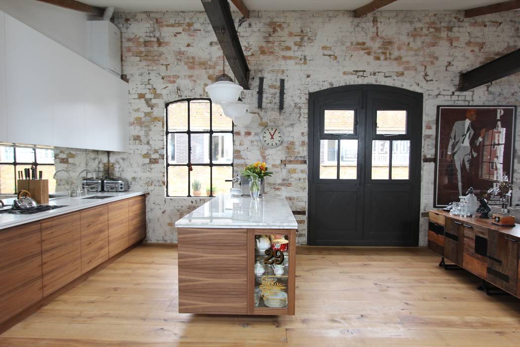 Shoreditch EC1: Warehouse Living, Increation Increation Industrial style kitchen