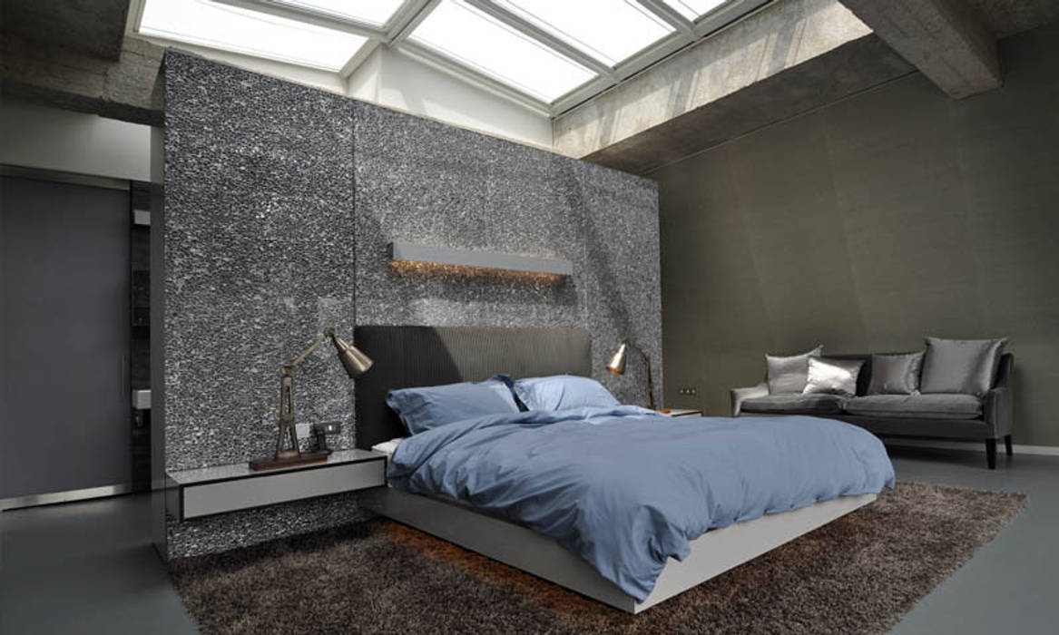 Shoreditch Church Penthouse, Space Group Architects Space Group Architects Modern style bedroom