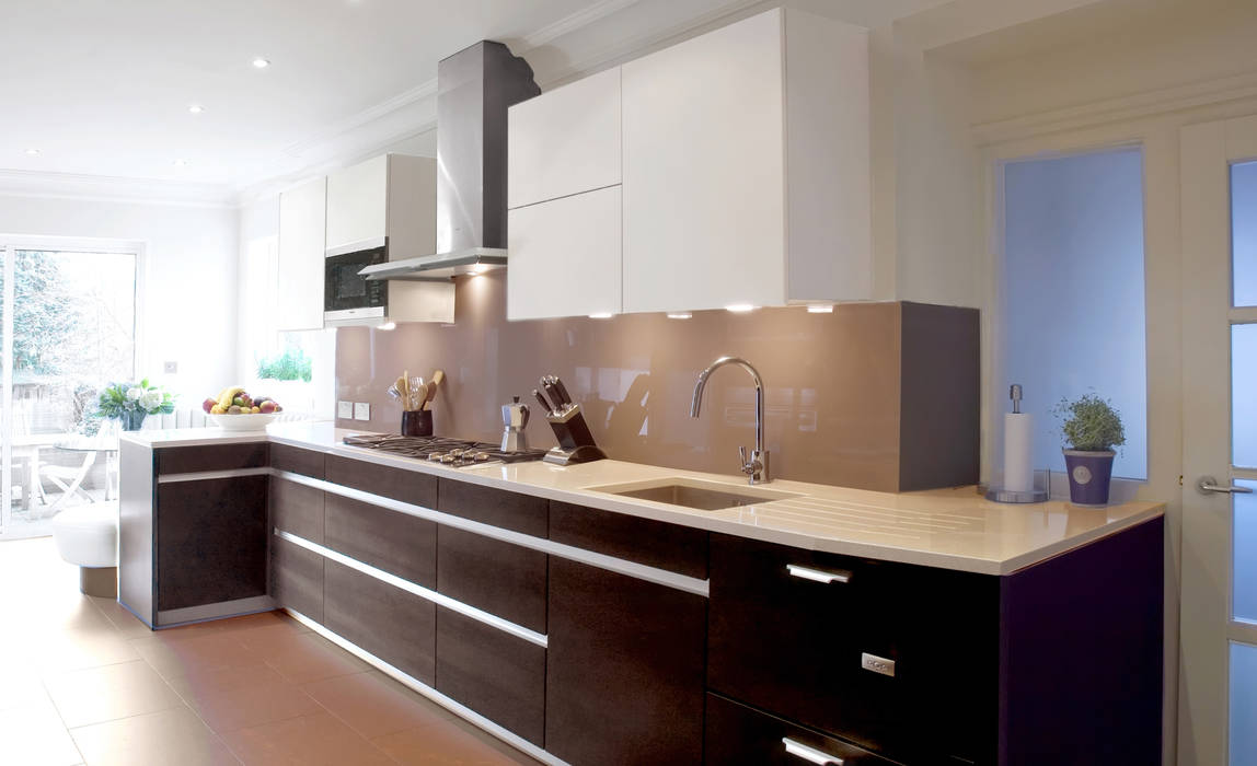 London Townhouse - Golders Green, Eliska Design Associates Ltd. Eliska Design Associates Ltd. Modern kitchen