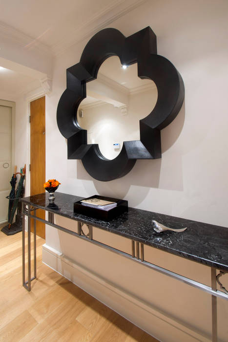 Craven Hill Gardens, Apartment, Eliska Design Associates Ltd. Eliska Design Associates Ltd. Corredores, halls e escadas