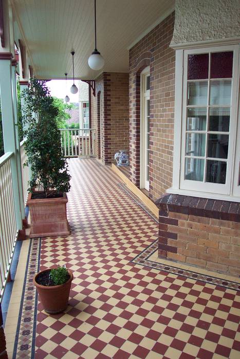 Geometric (Victorian) Tiles, Original Features Original Features Paredes y suelos de estilo clásico Baldosas y azulejos