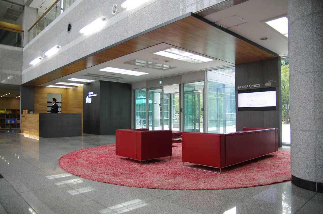 서울연구원 도서관 / The Seoul Institute Library, Korea, Design Solution Design Solution مساحات تجارية قاعة مؤتمرات