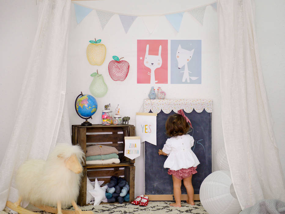 Inspiración Menudos Cuadros, Menudos Cuadros Menudos Cuadros Habitaciones para niños de estilo moderno Accesorios y decoración