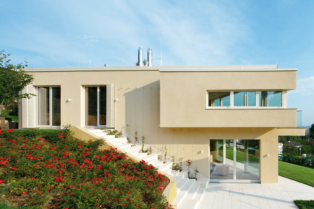 Haus GF t-hoch-n Architektur Mediterrane Häuser