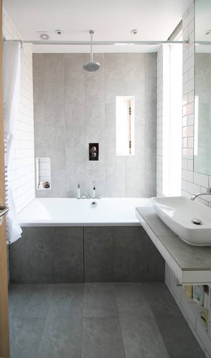 The Cube Adam Knibb Architects Modern bathroom