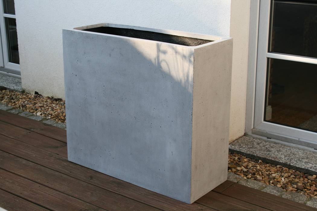 Blumenkübel beton und sandstein, homify