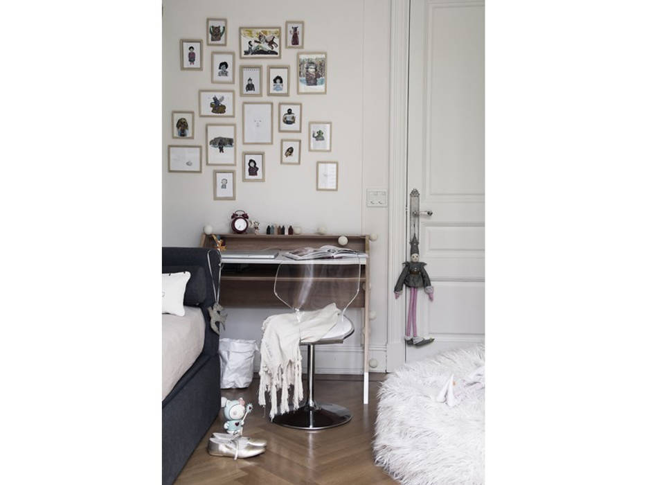 Muebles y decoración de dormitorios, KRETHAUS KRETHAUS Chambre d'enfant scandinave Bureaux & chaises