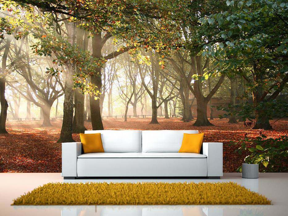 DUVAR KAĞIDI AKDENİZ TADİLAT DEKORASYON Akdeniz Oturma Odası