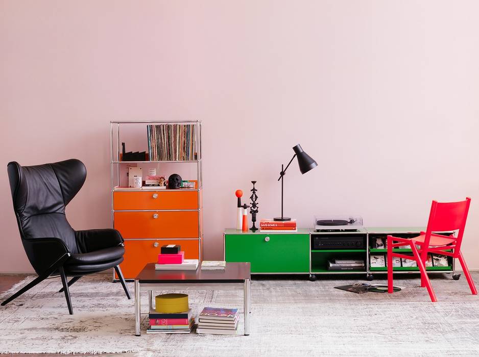 homify Ruang Keluarga Gaya Eklektik TV stands & cabinets