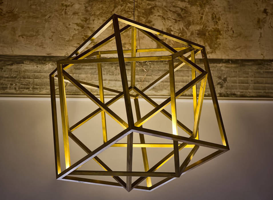 Cubing, suspended light sculpture, Francesco Della Femina Francesco Della Femina