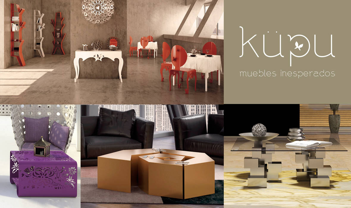 Küpu Muebles Inesperados: modern tarz , Modern