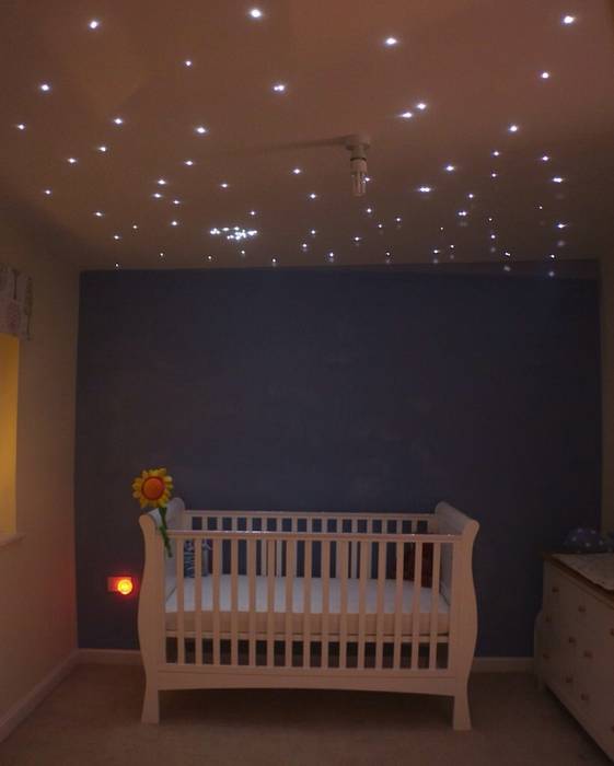 Starlight nursery ceilings, Lancashire design ceilings Lancashire design ceilings Quartos de criança modernos