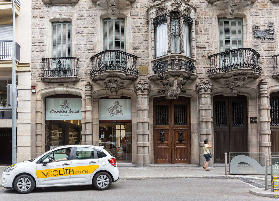 NEOLITH: Integración y Versatilidad en edificio Gaudí NEOLITH by TheSize Espacios