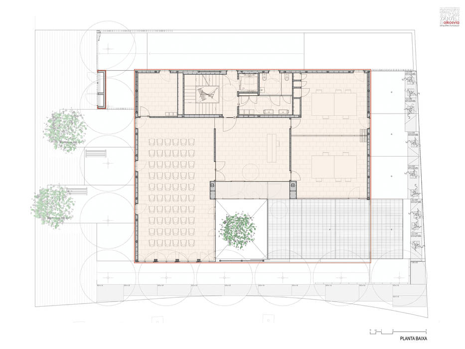 Centro de Soporte Territorial del Instituto Geológico de Catalunya en Tremp (IGC), Oikosvia arquitectura sccl Oikosvia arquitectura sccl Spazi commerciali