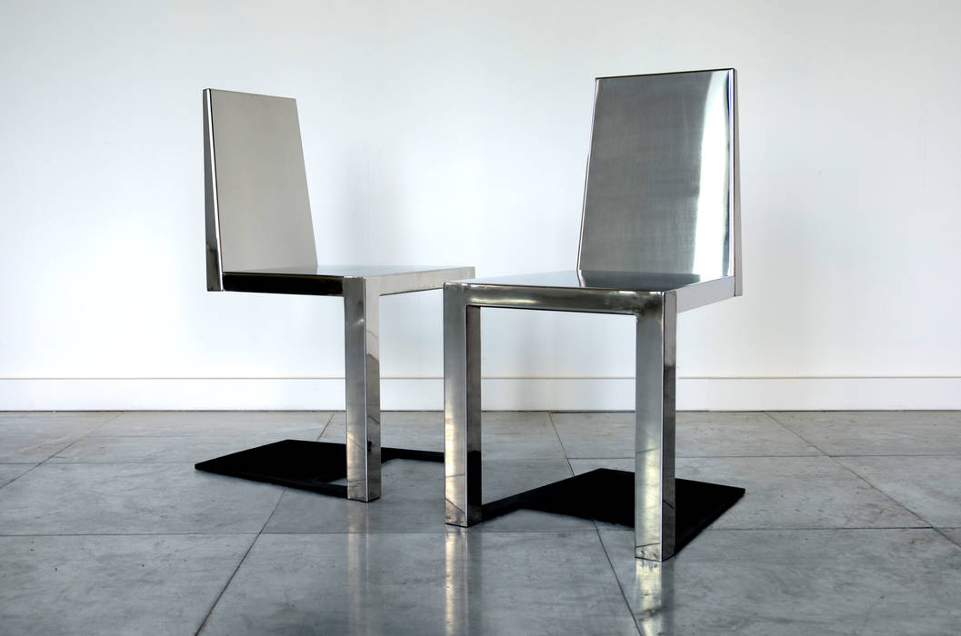 Stainless Steel Shadow Chair Duffy London Кухня Столи та стільці