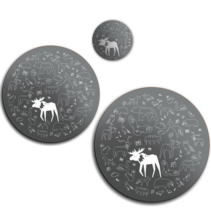 Small Animals Tablemats and coasters homify Scandinavian style dining room Crockery & glassware