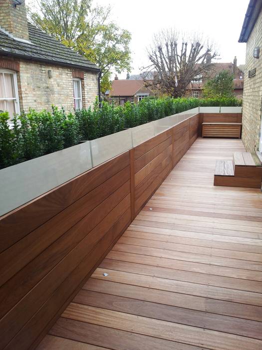 Roof terrace 2, Paul Newman Landscapes Paul Newman Landscapes Deck & Patio: Design Ideas and Pictures