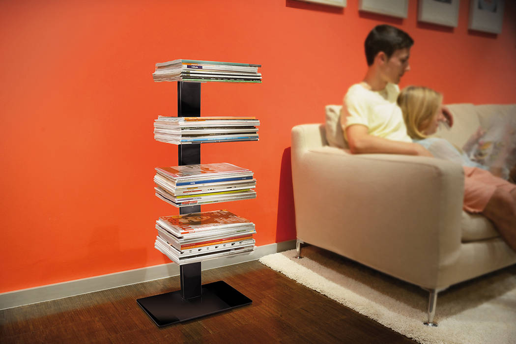 Magazinregal Booksbaum Magazin Radius Design Moderne Wohnzimmer Regale