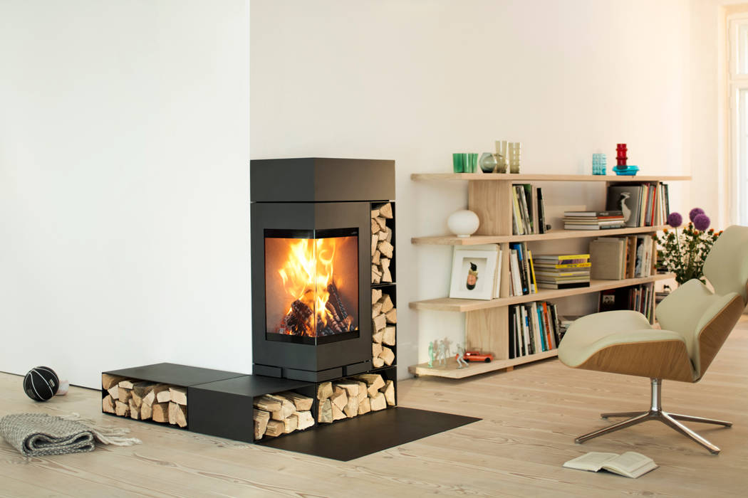 Kaminofen , Kachelofen & kamin Kachelofen & kamin Modern Living Room Fireplaces & accessories