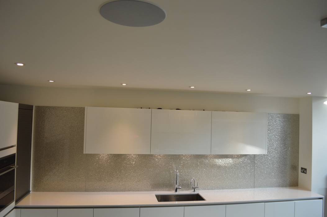 Premium Glass Splashbacks CreoGlass Design Ltd 모던스타일 욕실 싱크