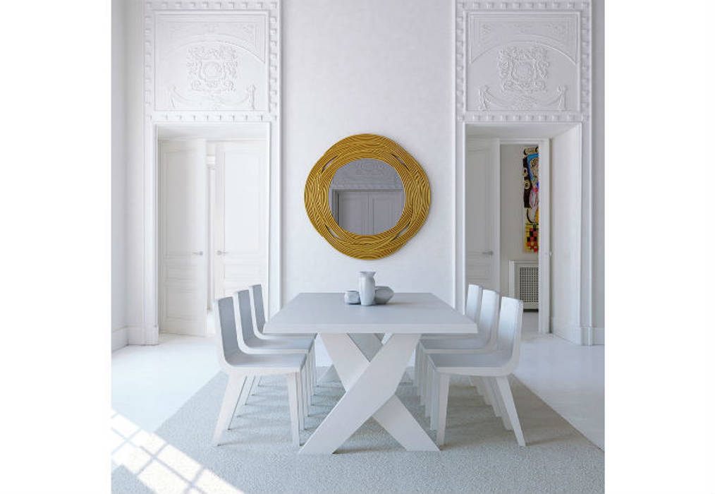 Mirror Eclipse, Adonis Pauli HOME JEWELS Adonis Pauli HOME JEWELS Eclectic style living room Accessories & decoration