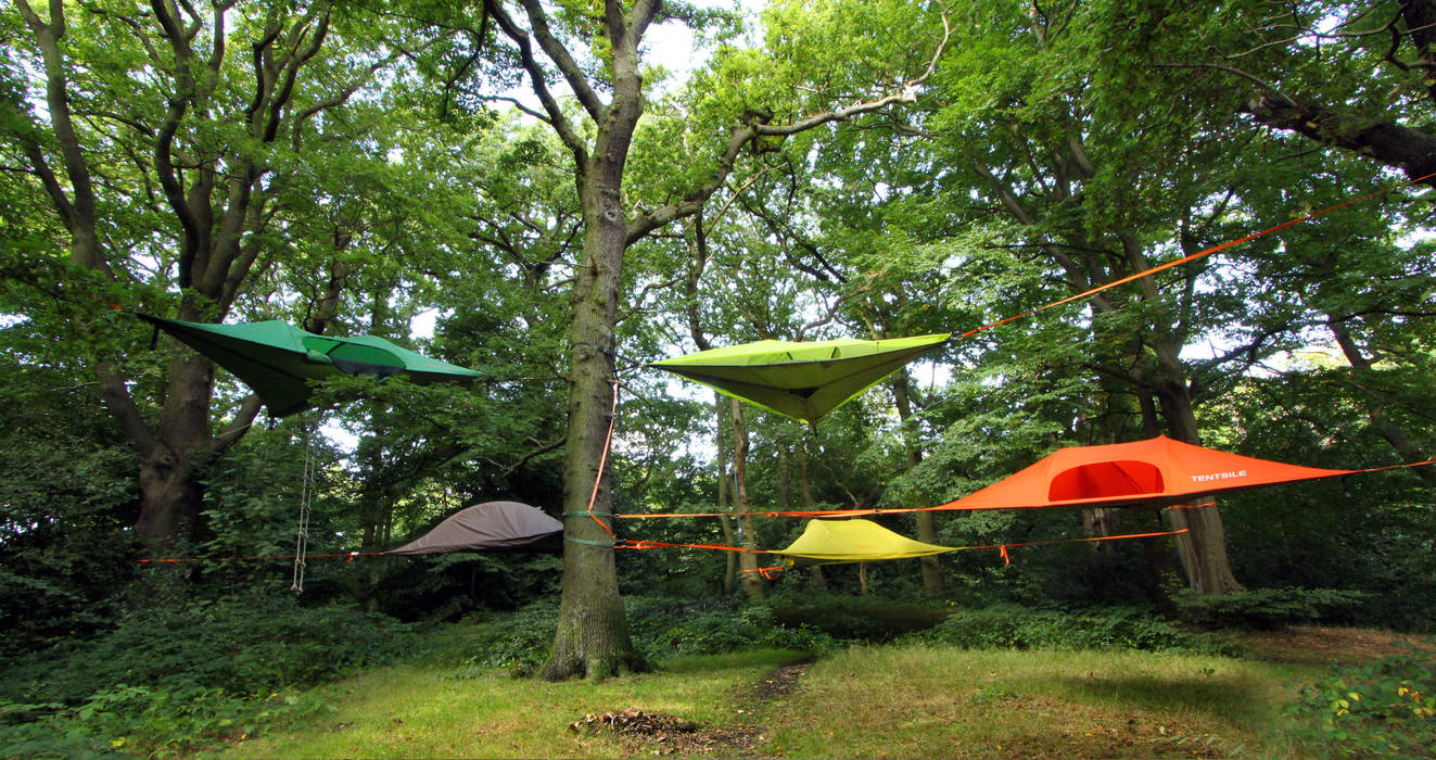 Add a New Touch to Your Camping Adventure with the Tentsile Stingray, Tentsile Tentsile Jardines de estilo moderno Parques y columpios