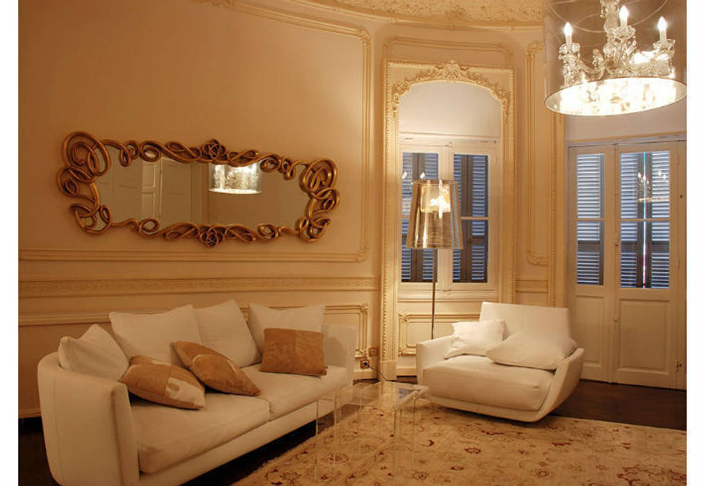 Mirror Versailles, Adonis Pauli HOME JEWELS Adonis Pauli HOME JEWELS Eclectic style living room Accessories & decoration