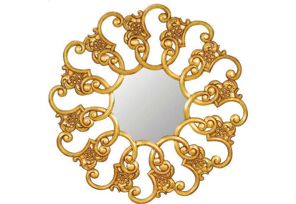 Mirror Radiance, Adonis Pauli HOME JEWELS Adonis Pauli HOME JEWELS Eclectic style living room Accessories & decoration