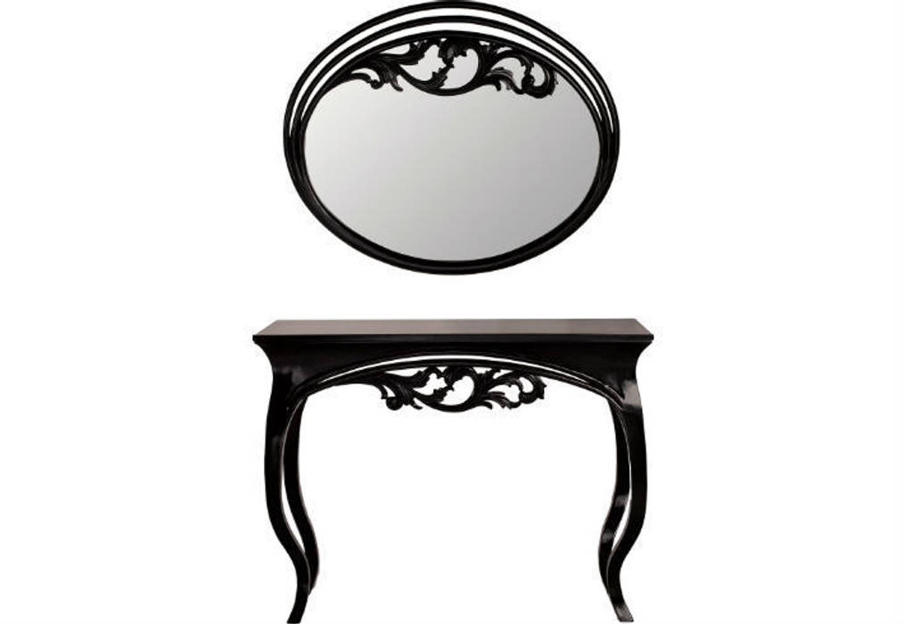 Mirror and Console Table Finesse, Adonis Pauli HOME JEWELS Adonis Pauli HOME JEWELS Гостиные в эклектичном стиле Аксессуары и декорации