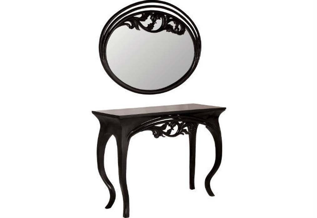 Mirror and Console Table Finesse, Adonis Pauli HOME JEWELS Adonis Pauli HOME JEWELS ห้องนั่งเล่น ของตกแต่งและอุปกรณ์จิปาถะ