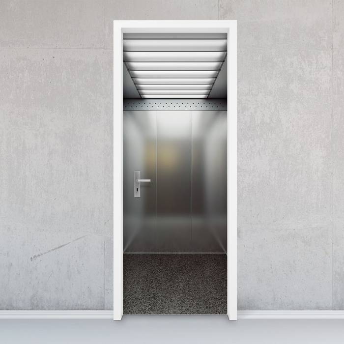 Türfolie - Elevator homify Tür Türen