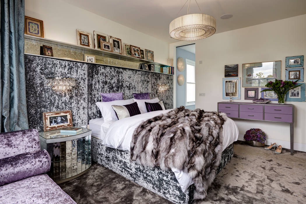 Boho House In Barnes With A Touch Of Dazzle Eclectic Style Bedroom