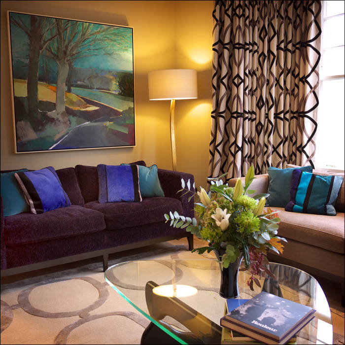 Expanding Family Home, White Linen Interiors Ltd White Linen Interiors Ltd Modern living room