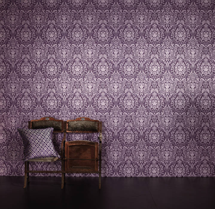 homify Dinding & Lantai Gaya Eklektik Wallpaper