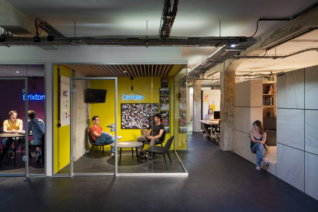 Soundcloud Office Berlin, kinzo-berlin kinzo-berlin Spazi commerciali Complessi per uffici