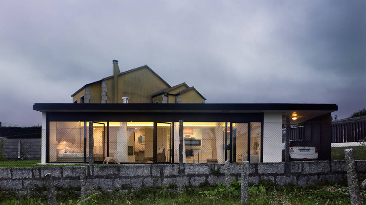 Vivienda en Villagarcía, Nan Arquitectos Nan Arquitectos บ้านและที่อยู่อาศัย