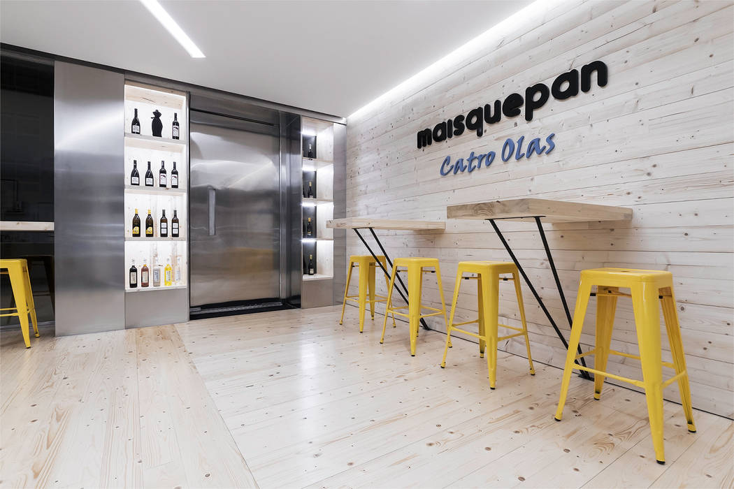 Panadería Maisquepan, Nan Arquitectos Nan Arquitectos Espacios comerciales Locales gastronómicos