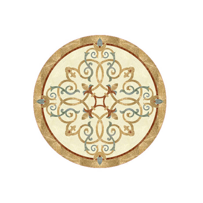 Monarchy Circular Floor Medallions - AutoCad, monarchy medallions monarchy medallions