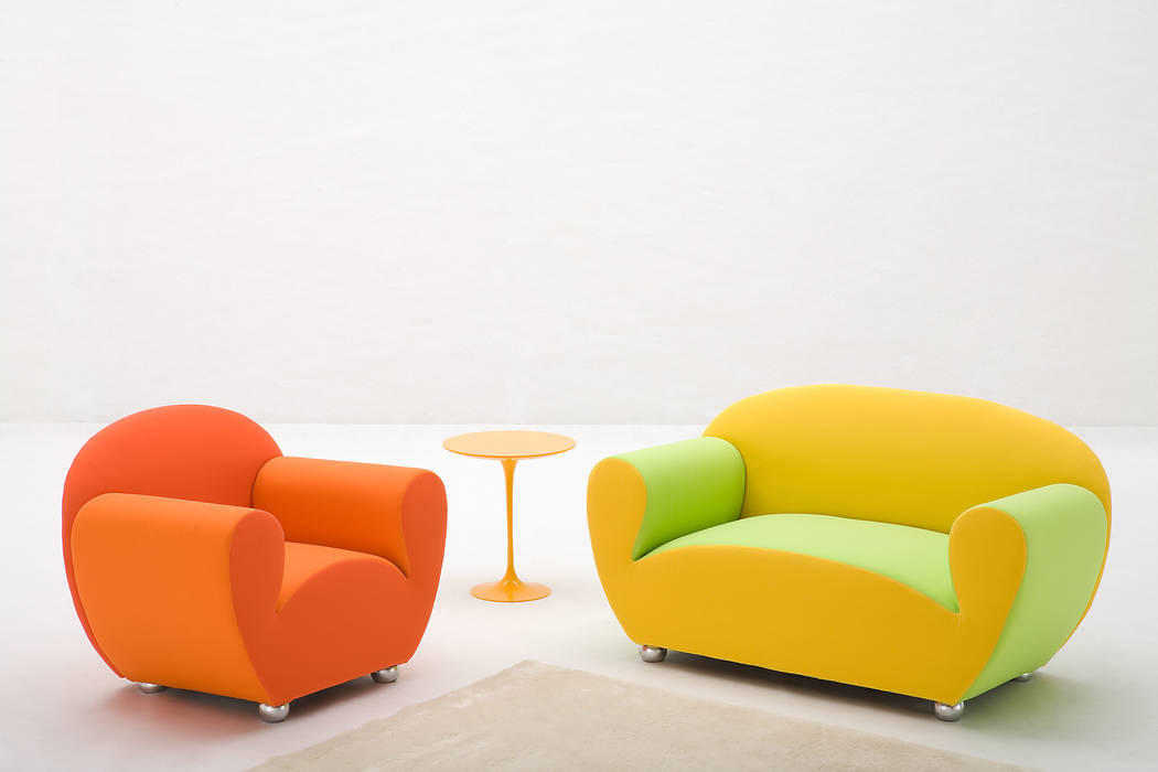L'AGOSTINA, Barbero Design di Fabrizio Barbero Barbero Design di Fabrizio Barbero Eclectic style living room Sofas & armchairs