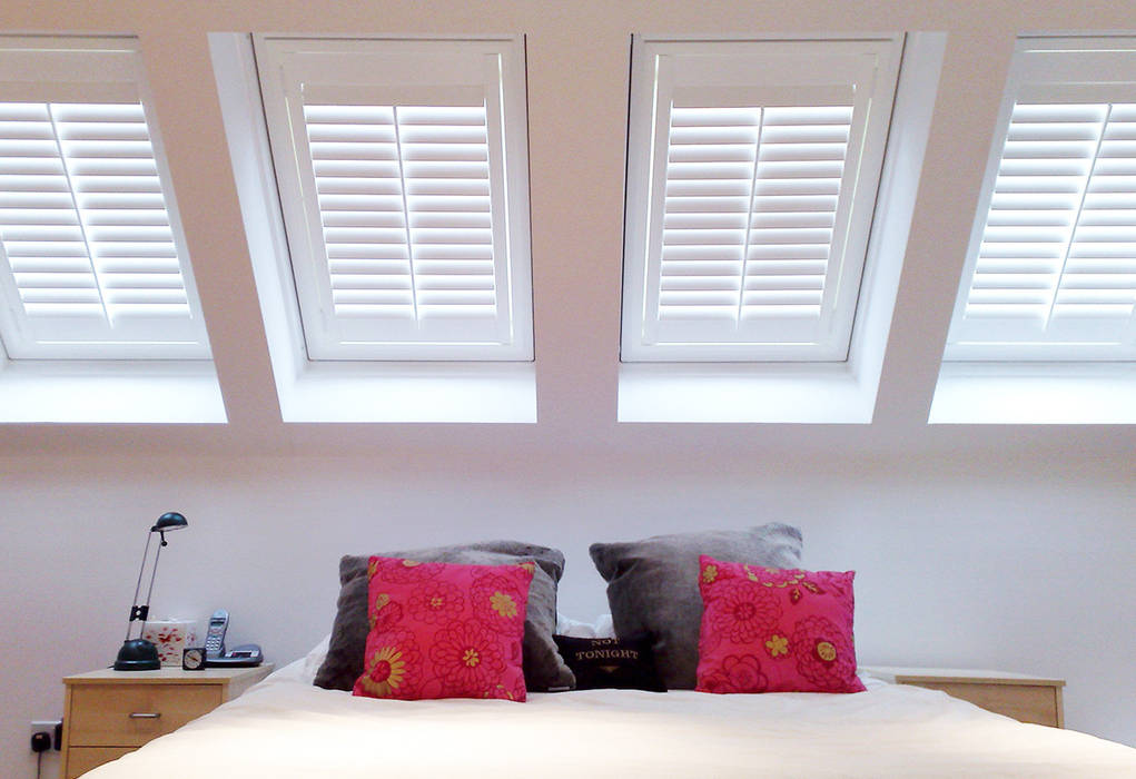 Full Height Shutters for Velux Windows homify Classic style windows & doors Blinds & shutters