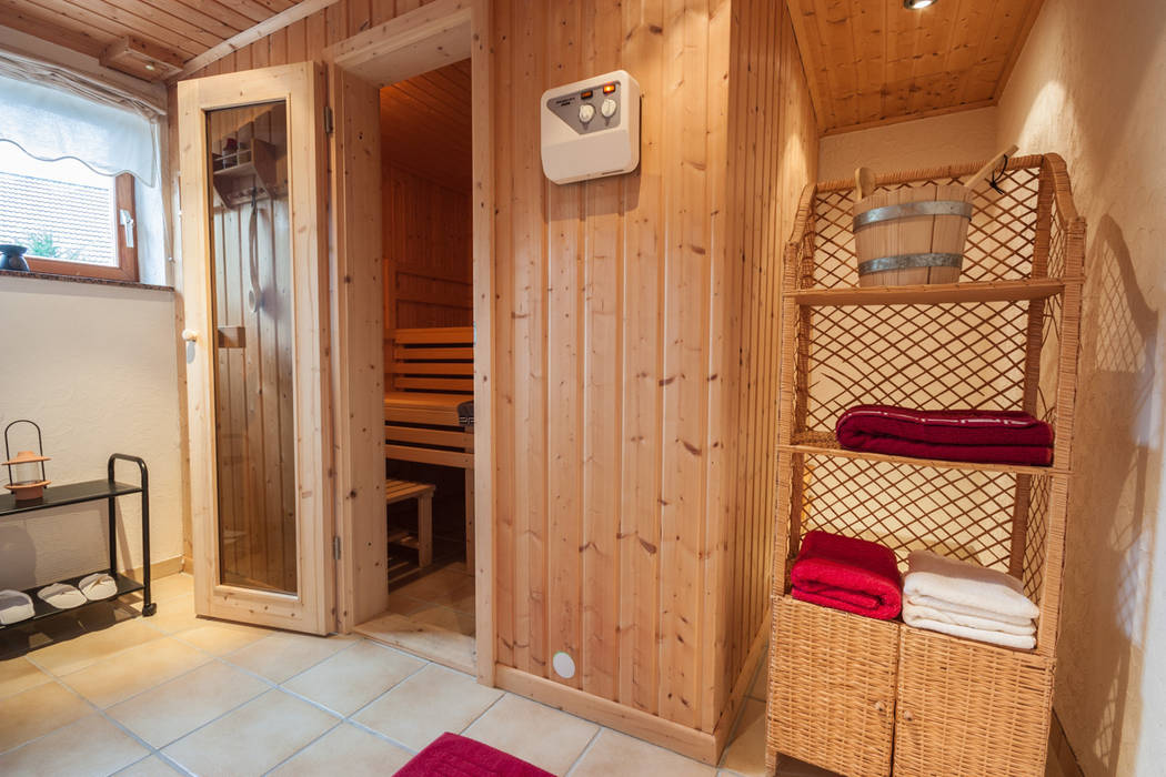 Sauna - nachher IMMOTION Home Staging