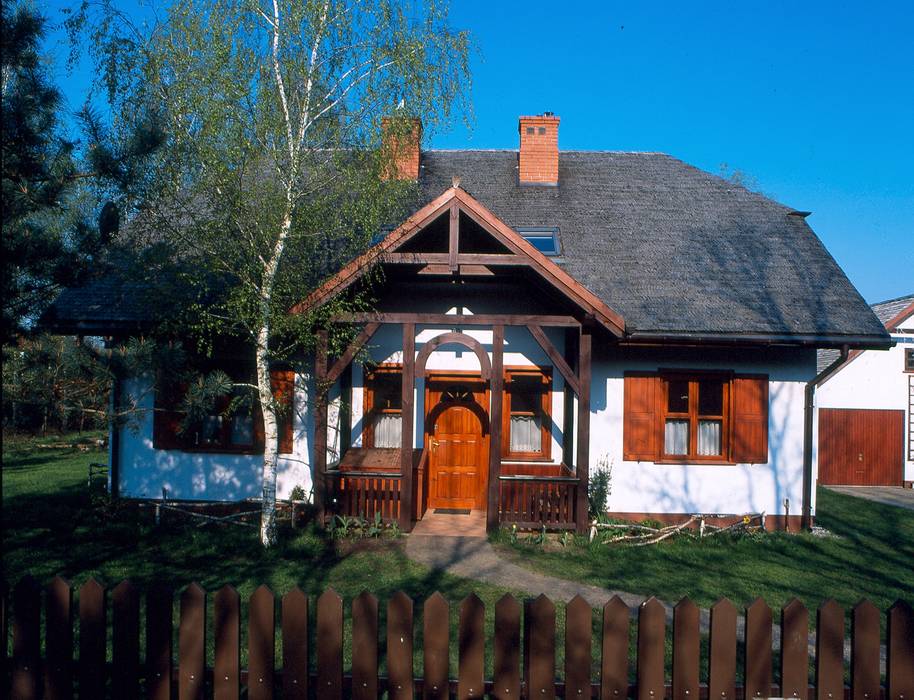 Dom w Hornówku (dom własny), BM-Architekci BM-Architekci Landelijke huizen