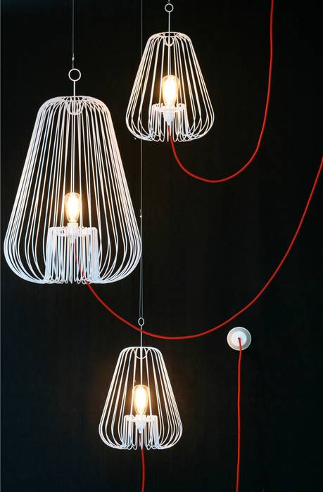 Light Cage by Jocelyn Deris, La Corbeille Éditions La Corbeille Éditions Modern living room Lighting