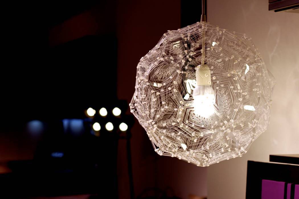 Floralibus Crystal, Andrea Nani Design Andrea Nani Design Minimalistische woonkamers Verlichting