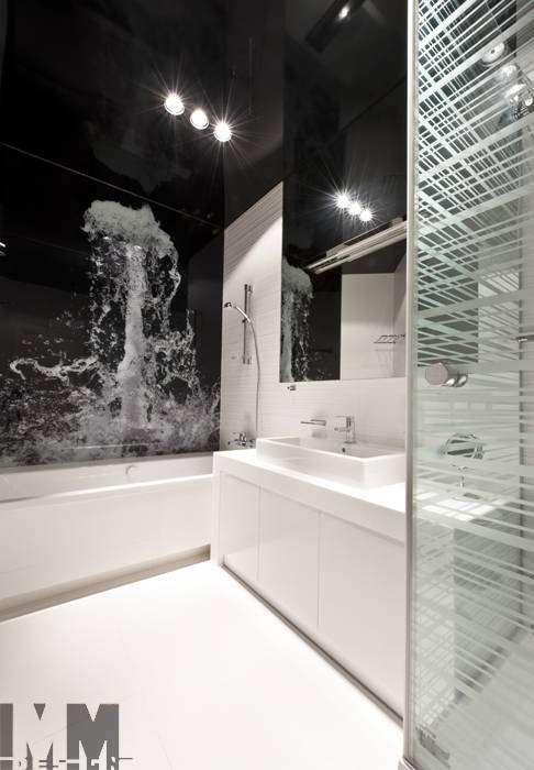 Треугольная инверсия ММ-design Ванная комната в стиле минимализм