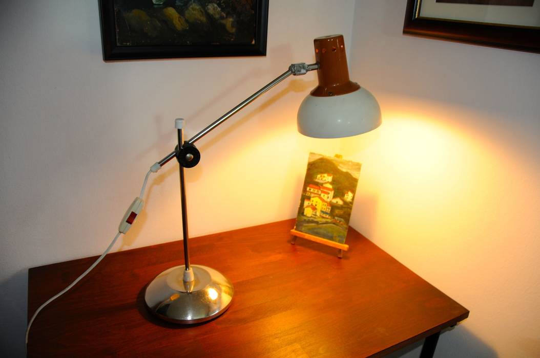 Schreibtischlampe im polnischen Industriedesign Onkel Edison Industriale Arbeitszimmer Beleuchtungen