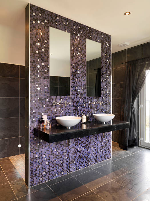 Top Trends - Bathroom Tiles Ripples Phòng tắm phong cách hiện đại Decoration