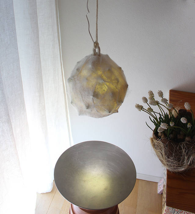 Ghegheios felt lamp 2014, Judith Byberg Judith Byberg