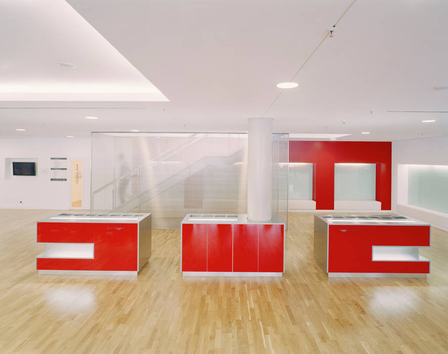 Foyer Sehw Architektur Moderner Fitnessraum