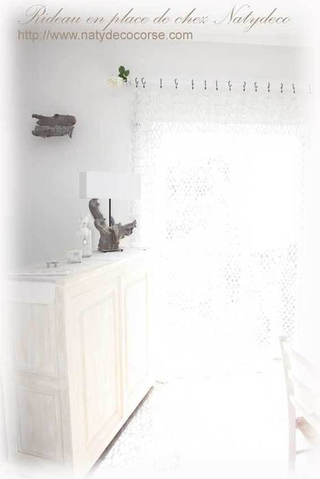 rideau de camouflage blanc Natydeco Maisons originales Accessoires & décoration